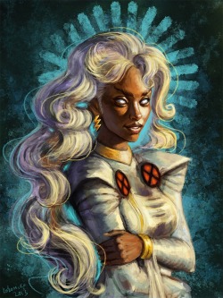 be-blackstar:  e-wifey:  art-is-the-word:  dyedclothes:  astonishingx:  Storm by Kokomiko  mother.  queen  ♡.♡  goddess. 