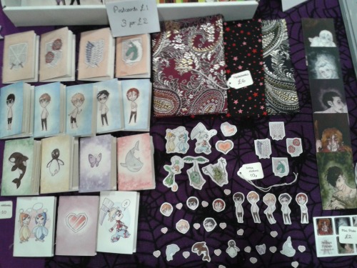 Thank You Very Much To Everyone Who Visited Our Table At London MCM Expo Last Weekend! Sarah And I Had