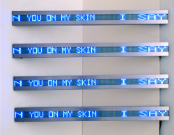 ephe:  You on my skin, I say 