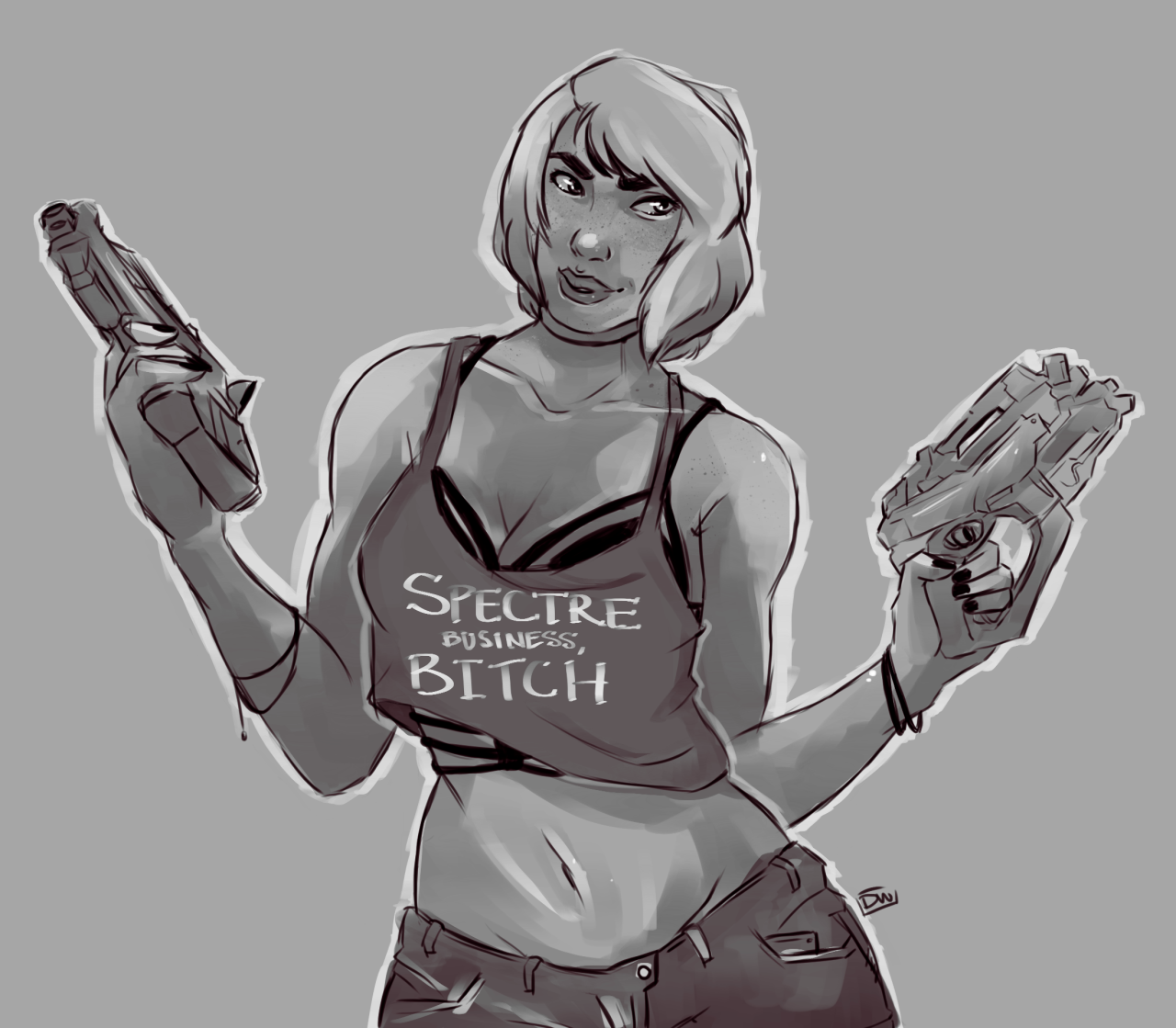 stormcallart:  @gaysushiroll won third place for my giveaway so here’s her prize,