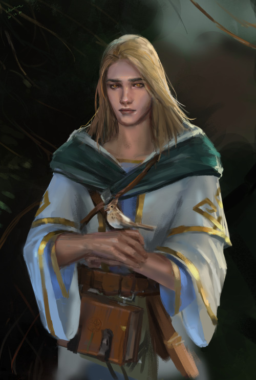 I&rsquo;ve draw Tristian again! Mates if you haven&rsquo;t play pathfinder:kingmaker yet, pl