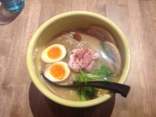 ソラノイロ tonkotsu&mushroom「特製スパイストンコツソバ」✔️Store name / Menu✔️Nearest : 京橋駅