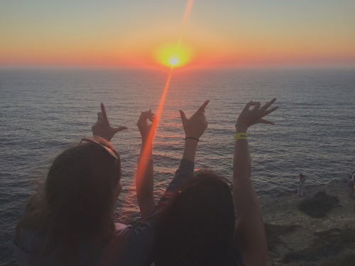 Portugal • sunset at the end of the world