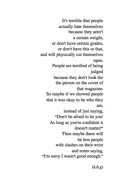 lettersto-savemyself:  It’s really sad (140/365) 