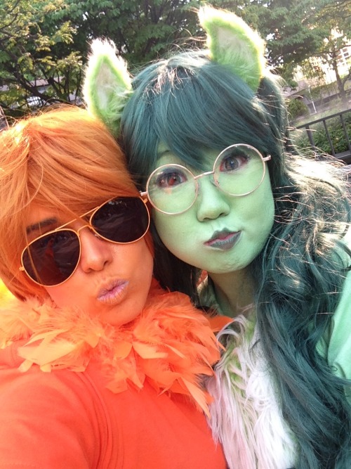 pearlgirl710:selfie con all dayNannasprite - orangelemonart Jadesprite - pearlgirl710 Jaspersprite -