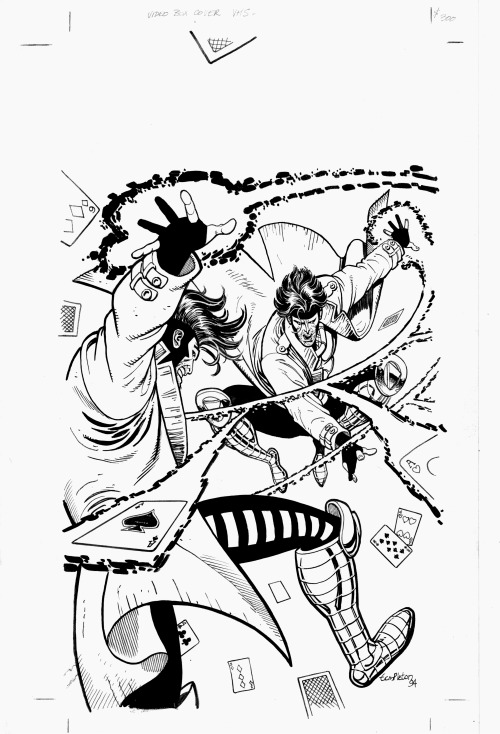comicblah:  Gambit vs. Gambit by Ty Templeton