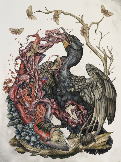 actegratuit:    Lauren Marx is currently exhibiting at Roq la Rue together with Travis Louie.    Puf!! Arte!!