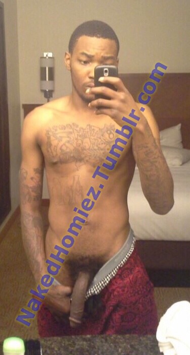 XXX nakedhomiez:  Thug Dick 💯💯  Follow photo