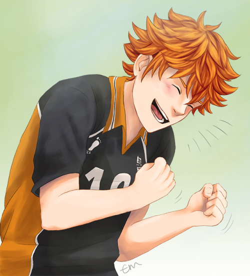 magpieliz: I think I like drawing Hinata so much because he’s so enthusiastic and happy and it’s the