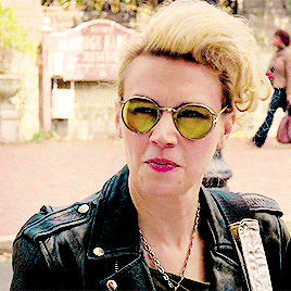 thegifsource:Kate McKinnon as Jillian Holtzmann in Ghostbusters (2016)