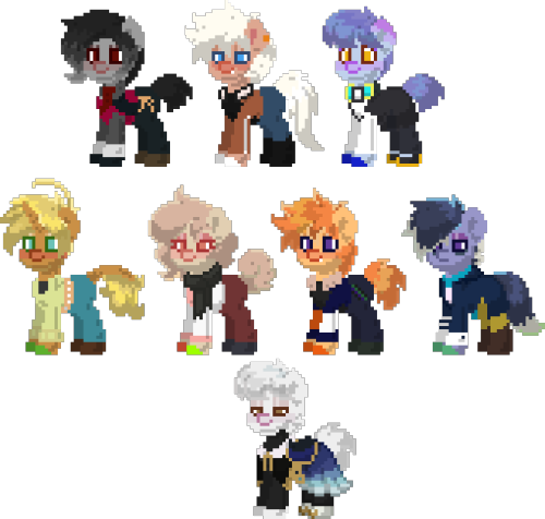 Just decided to share these creations I made in Ponytown… Sorry if its cringe.