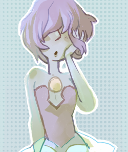 walnutsandrain:  i want more poofy blue pearl 