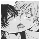 noctemv:  Makoharu + kissing【♥】|| do not remove 