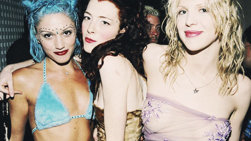 riotgirlstylenow:  Gwen Stefani, Melissa Auf Der Maur &amp; Courtney Love &lt;3  Love and mi