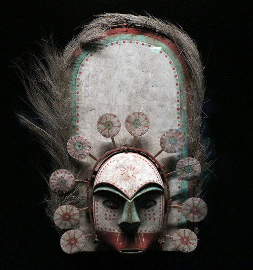 Ceremonial masks of the Siberian Yupik people, who live in Russia&rsquo;sChukchi Peninsula and St. L