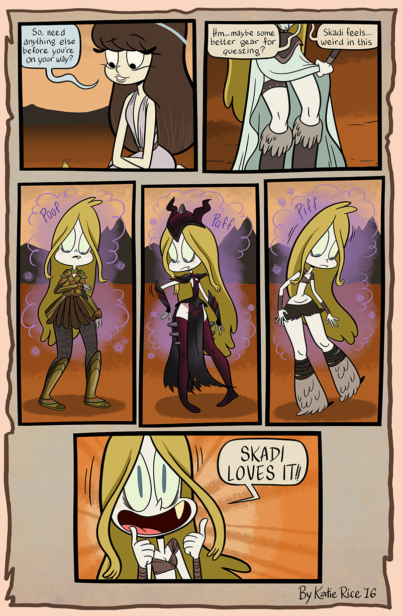 Skadi comic