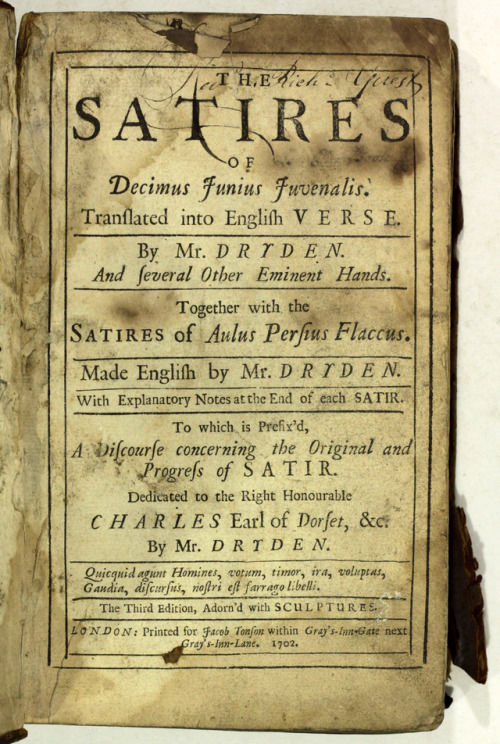 michaelmoonsbookshop: michaelmoonsbookshop: The Satires of Decimus Junius Juvenalistranslated into E