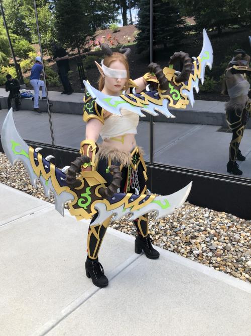 My Demon Hunter cosplay! (Via) (ditchclown)