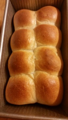 Yeah, that happened. Homemade yeast rolls.