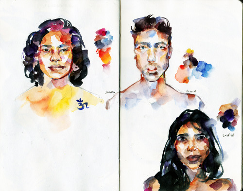 portraiture sketchbook 2015 | k solley | don’t delete caption