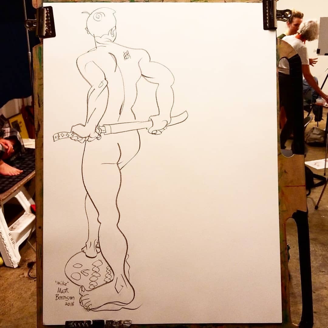 Figure drawing! Approximately 22&quot;x30&quot;  #art #drawing #lifedrawing