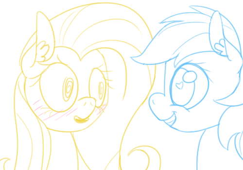 fluttershyreplies:  ponett:  fluttershy’s never gonna get used to this whole “having