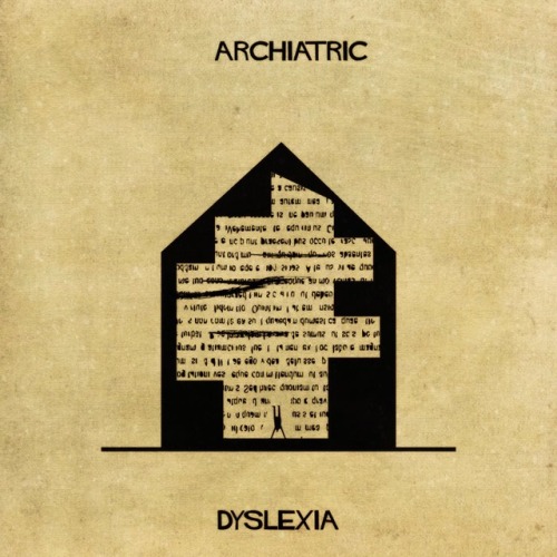 Using Architecture To Explain 16 Mental Illnesses And Disorders. Archiatric by Federico Babina.