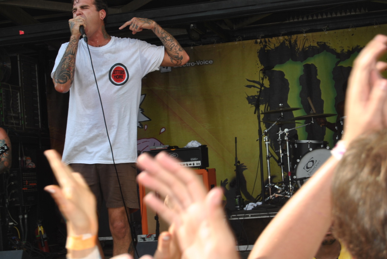 sarahaloha:  The Amity AfflictionWarped TourSt. Pete, FloridaJuly 26, 2013 