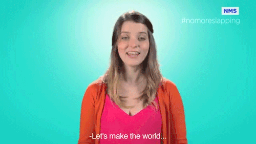 jetpack-jenny:  sizvideos:  Natalia Milano explains why it’s wrong to slap a guy - Full video  i’m shocked 