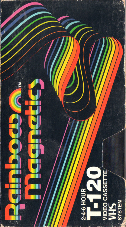 vhscoverjunkie:RAINBOW MAGNETICS - blank VHS tape