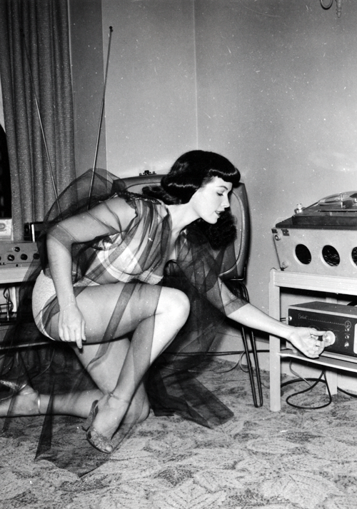 Porn photo  Bettie Page c. 1950s 