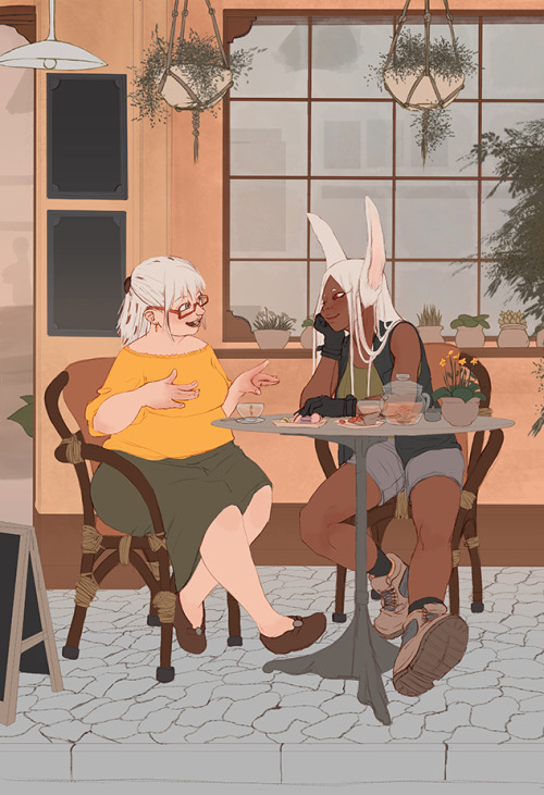 crazyclarabr:A nice summer day with teaActually it’s not finished, but maybe I never do. So here