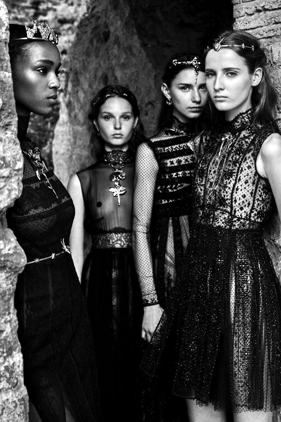amy-ambrosio:    Leila Nda, Sofia Tesmenitskaya, Grace Simmons and Yana Van Ginneken