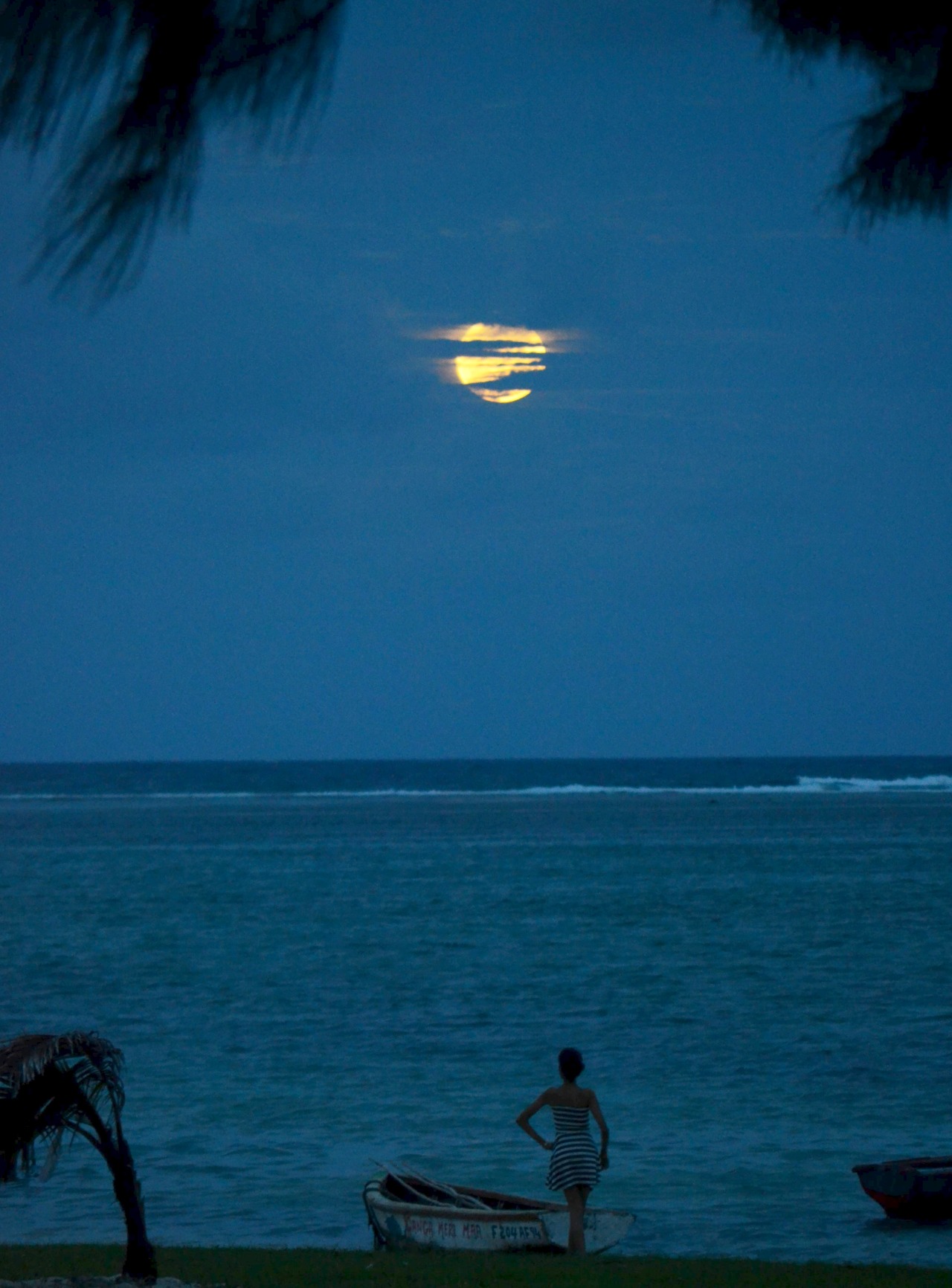 aurorae:  Moonrise by Kevin Mahadoo 