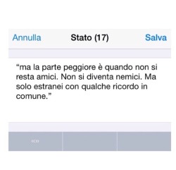 uccisadaisogni:  solo estranei con qualche ricordo in comune. 