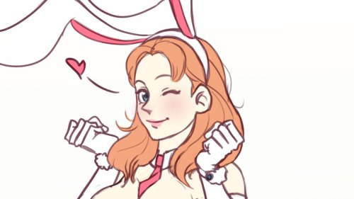 Bunny Emblem is alive and kicking.To view the NSFW topless version, visit my Patreon: AyuuniiArt