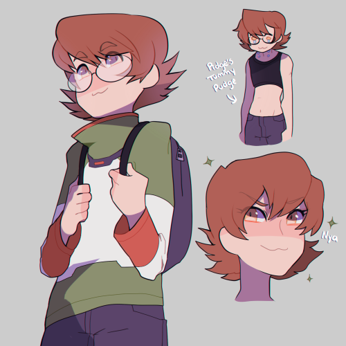 y-annah:pidge is cute