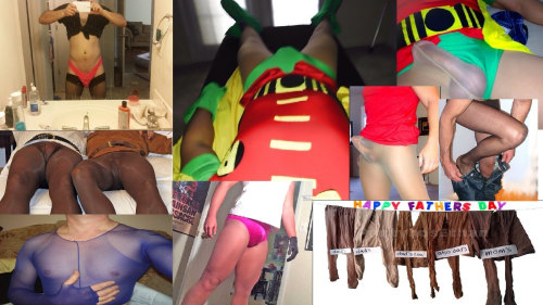 ssqman:Made into someone’s Father’s Day Pantyhose Compilation!