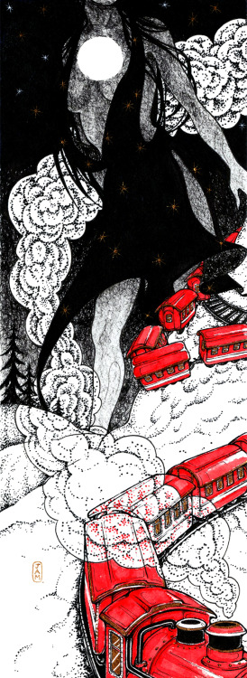 You can find photos of all my inktober drawings on my instagram. Feel free to contact me if you you&