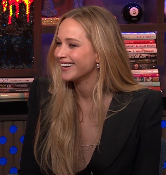 jennifer lawrence on ‘Watch What Happens Live!’
