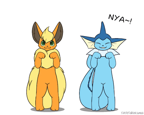 fridayflareon:nya~ <3! Too cute!