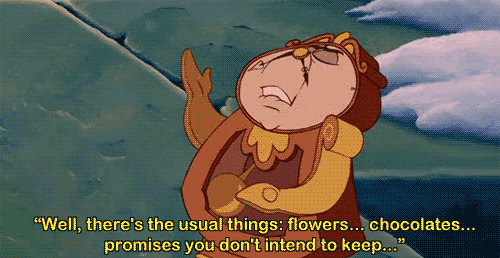 When my friend asks me what I think her boyfriend will get her for Valentine's Day