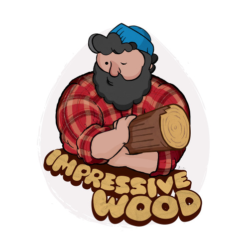 Here’s some new art! A bit of a Twin Peaks’ Log Lady meets flirtatious gay bear daddy lumberjack. Im