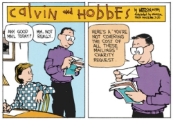 decadent-trans-girl:  physicalvocalist:  kounttrapula:   Bill Watterson is an insightful dude…     Calvin’s dad is a radical anti capitalist.   Calvin’s dad is secretly Theodor W. Adorno 