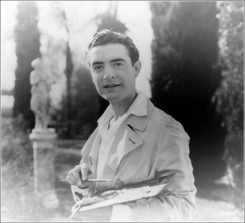 miss-flapper: Candid photograph of John Gilbert, 1920s