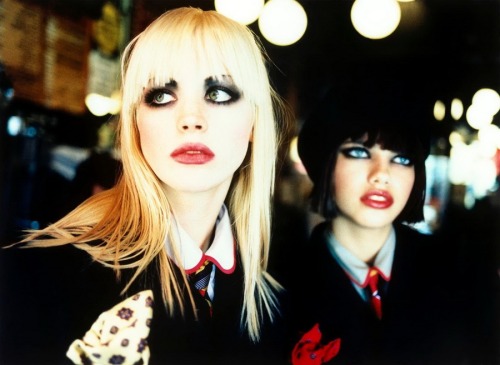 jinxproof:Myka Dunkle &amp; Adriana Lima ph. Ellen von Unwerth