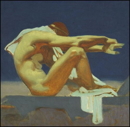 J.C. Leyendecker - Study