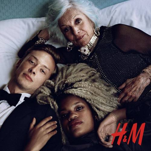 Porn beharie-nyongo:  The new H & M’s advertising photos