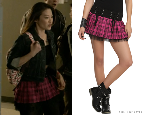 TW Fashions — teenwolf-style: What: Royal Bones Pink Plaid