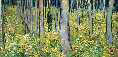 fleurdulys: Undergrowth with Two Figures - Vincent van Gogh 1890